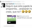 Casillas atiza a la prensa con una jugada del videojuego FIFA