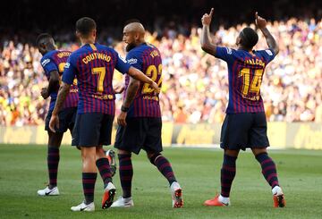 Barcelona 1-0 Boca Juniors | Malcom opens the scoring - his first goal at Camp Nou. Min.18