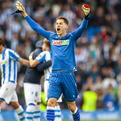 Remiro: "He disfrutado"