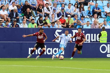 El Málaga vuelve a fallar e irritar a su afición