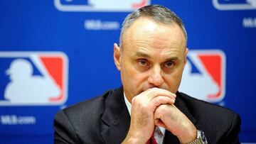 Rob Manfred says that the A’s focus has been on Las Vegas rather than fixing the infrastructure problems that they have in Oakland.