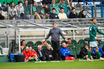 Cristóbal Parralo, entrenador del Racing de Ferrol