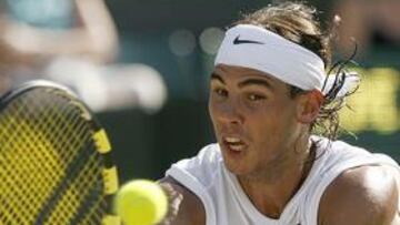 <strong>A CUARTOS.</strong> Rafa Nadal pasó por encima de Youzhny y consiguió el pase a cuartos de final de Wimbledon.