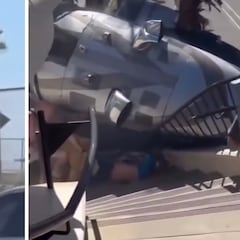 Chaos in California: helicopter crashes just meters from sunbathers on Huntington Beach, California