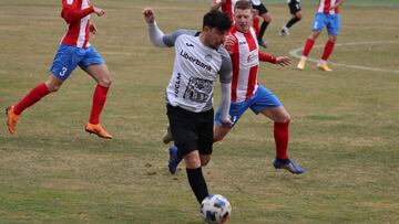 Imagen del partido entre el UB Conquense y el CD Torrijos.