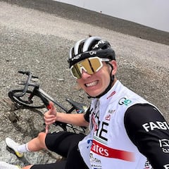 Pogacar sigue con su plan: “Era como estar con la bici en la luna”