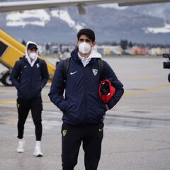 Salzburgo recibe al Sevilla nevada y confinada