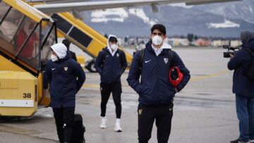 Salzburgo recibe al Sevilla nevada y confinada