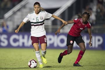 México le pasó por encima a la selección de Trinidad y Tobago y le anotó y ganó 4 goles por 1; Charlyn Corral se hizo presente en el marcador con 2 anotaciones.