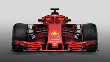 Los monoplazas de la parrilla de F1 para 2018