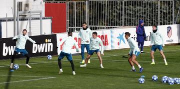 El Atlético se prepara para recibir al Borussia Dortmund