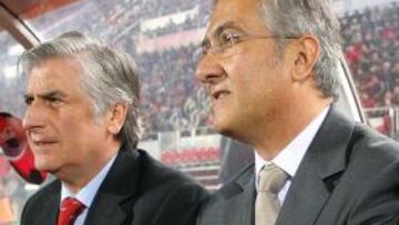 <b>CONFIANZA.</b> Manzano confía en sacar un buen resultado del Bernabéu.