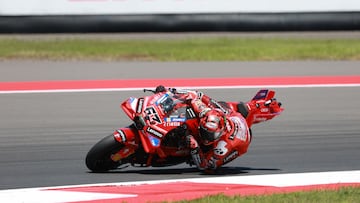 Pecco pasó del doblete de Japón a ser último en el esprint de Indonesia.