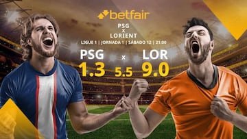 PSG vs. FC Lorient: horario, TV, estadísticas, clasificación y pronósticos Ligue 1