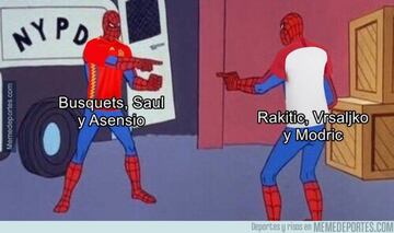 Los mejores memes de la goleada de España a Croacia