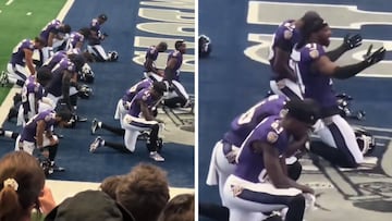 Ravens players shock fans with intense preseason prayer rituals before and after every game