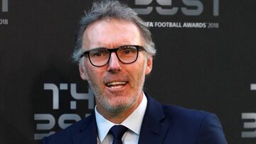 Soccer Football - The Best FIFA Football Awards - Royal Festival Hall, London, Britain - September 24, 2018   Laurent Blanc before the start of the awards   Action Images via Reuters/John Sibley