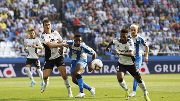 Deportivo y Burgos se enfrentan este domingo en Riazor.