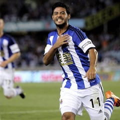 Carlos Vela agradece a la Real: "Siempre txuri-urdin"