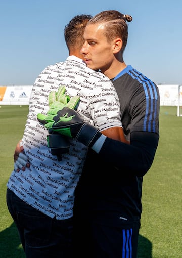 Raphael Varane y Lunin. 