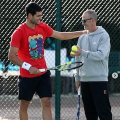 Alcaraz, haciéndolo a su manera
