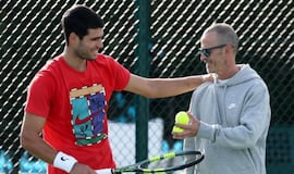 Alcaraz ya entrena junto a Samuel López y cumple su promesa del US Open