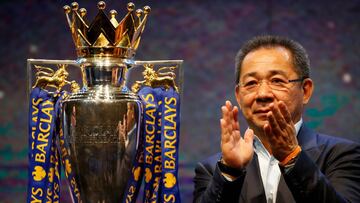 Vichai Srivaddhanaprabha, dueño del Leicester.