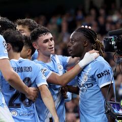 Resumen y goles del Manchester City vs Nápoles, jornada 1 de la Champions League 25-26