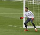 Así se entrena Keylor Navas antes del derbi de mañana