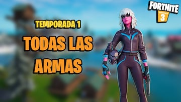Fortnite Capítulo 3: todas las nuevas armas de la Temporada 1 según rareza y cuáles son las mejores