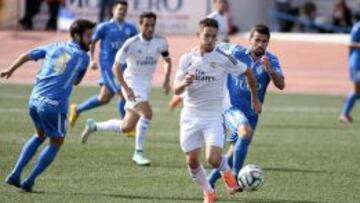 El Socu¨¦llamos trunca la buena racha del Castilla de Zidane