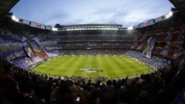LLENAZO. El Bernabéu completará su aforo en el derbi del jueves.