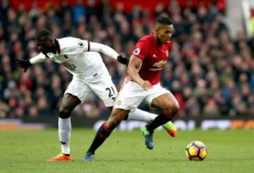 El ecuatoriano del United, Antonio Valencia es el cuarto en el ranking, puede llegar a correr 35,1 km/h.