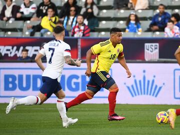 La Selección Colombia disputó un partido amistoso ante Estados Unidos.