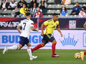 La Selección Colombia disputó un partido amistoso ante Estados Unidos.