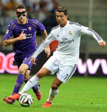 Cristiano Ronaldo y Gonzalo Rodríguez.