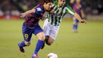 SIN MIEDO. El Betis suele conseguir buenos resultados contra el Barcelona en el Benito Villamarín.