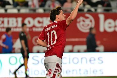 El Málaga destroza al Murcia de Pablo Alfaro