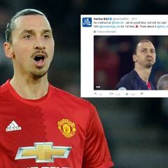 Ibra: le llueven ofertas de trabajo tras su salida del United