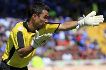 El arquero de Huachipato, Felipe N&uacute;&ntilde;ez. cumple 36 a&ntilde;os.