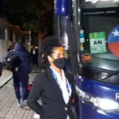 El gesto de Vidal que enloqueció a la gente en el hotel de Chile