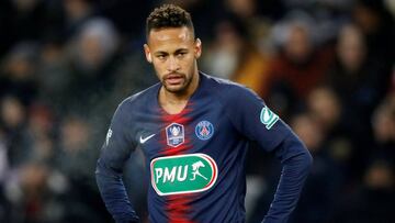 Neymar Jr., jugador del PSG.