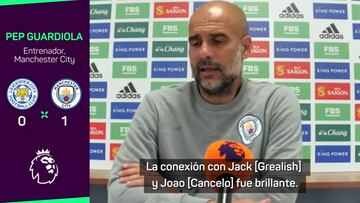 Guardiola, sobre el partido: "Siempre sufrimos ante el Leicester"