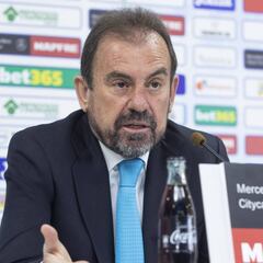 Ángel Torres: "Vamos a preguntar por Brahim al Real Madrid"