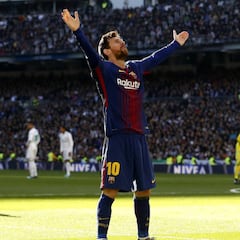Los récords que pulverizó Messi en el Clásico del Bernabéu