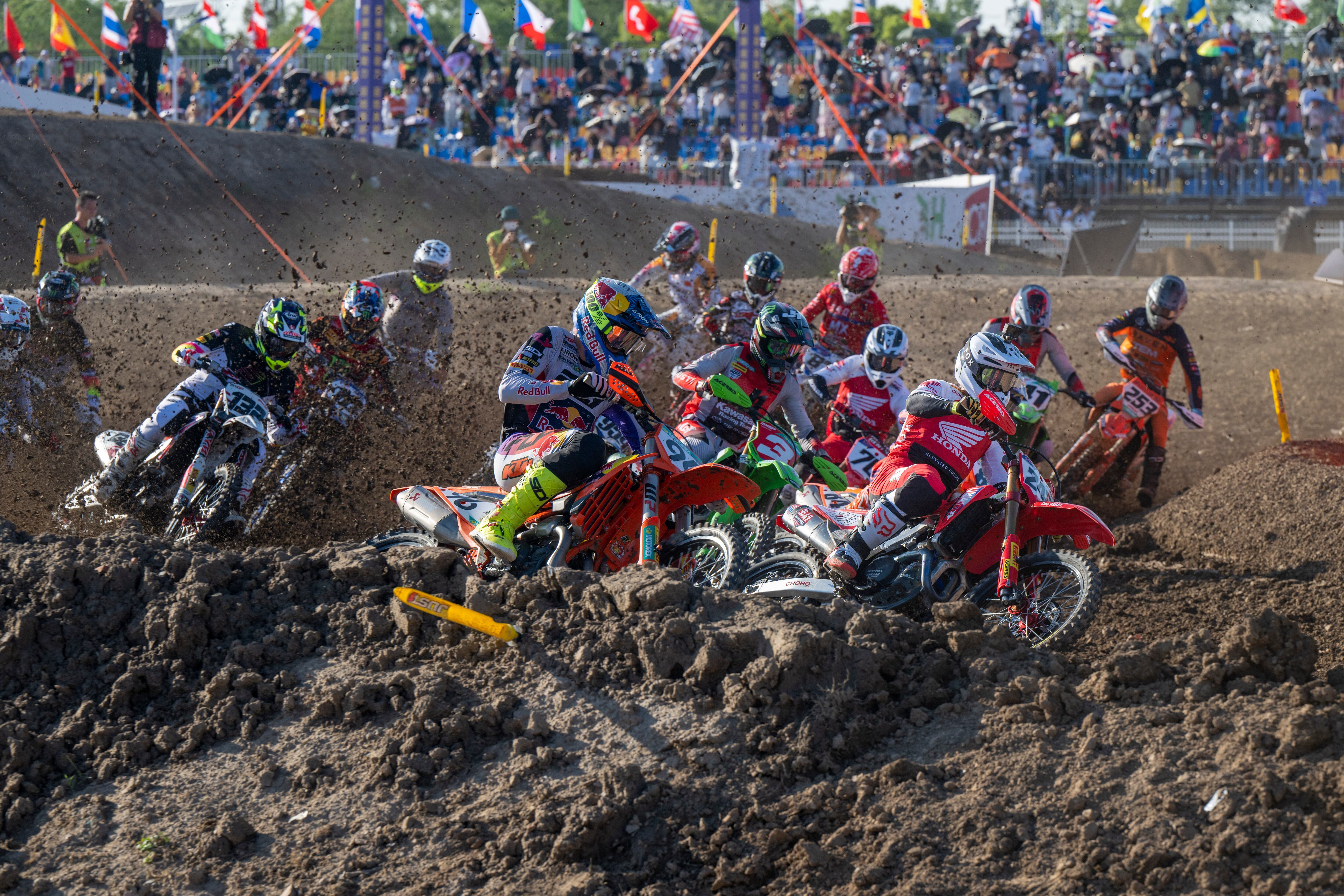 Salida de MXGP en China.