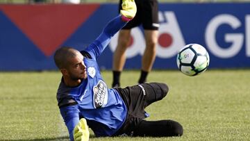 Rub&eacute;n se lesion&oacute; durante el entrenamiento del Deportivo en Abegondo.