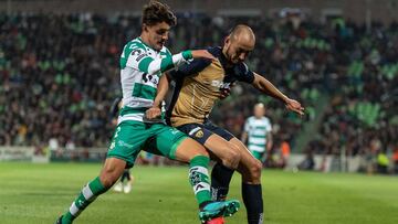 Pumas buscará seguir invicto en su visita a Santos Laguna