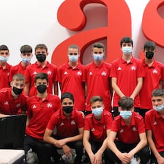 Las selecciones infantil y cadete de CyL visitaron AS