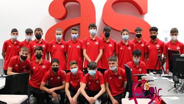 Las selecciones infantil y cadete de CyL visitaron AS